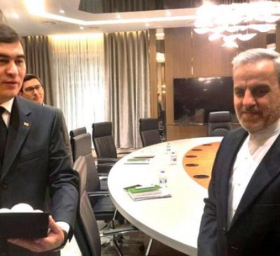 EYR-nyň ilçisi bilen Türkmenistanyň energetika ministriniň duşuşygy